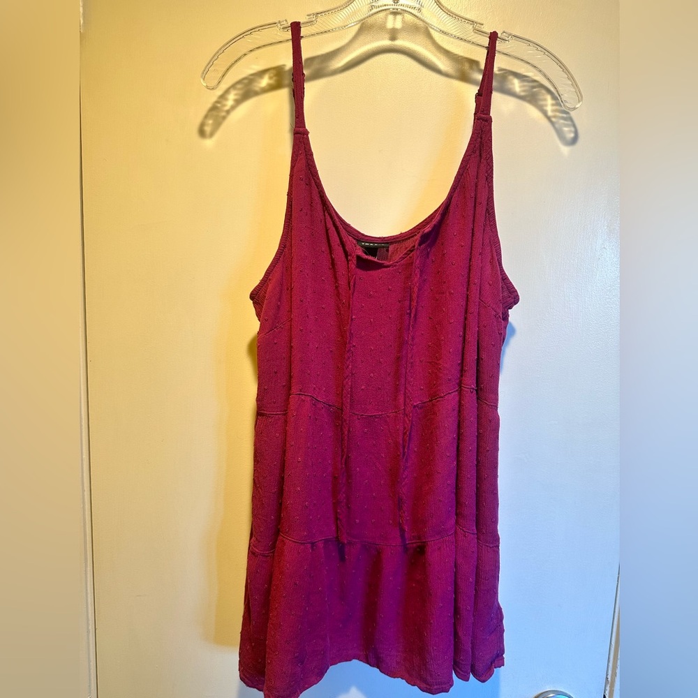 Torrid Women's Pink Sleeveless Top, 3X, Plus Size - Picture 2 of 8